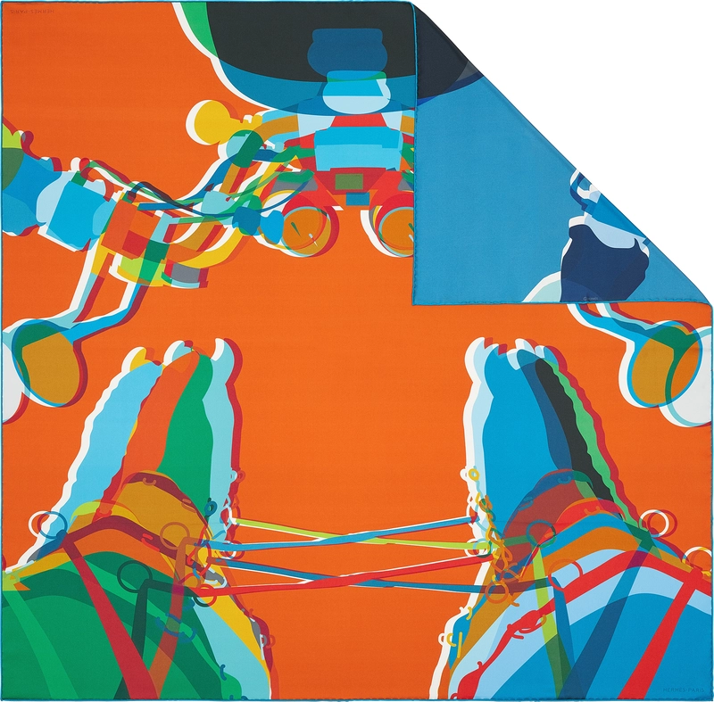 Drive me crazy. Hermès - Yoni Alter. Original graphic art