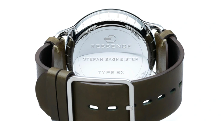 Ressence Type 3X watch Stefan Sagmeister